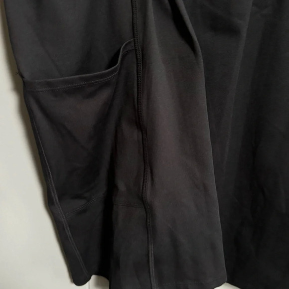 NWT GAPFIT Active Tank Dress True Black Hidden Inner Short Phone PocketSize XXL - Picture 5 of 10